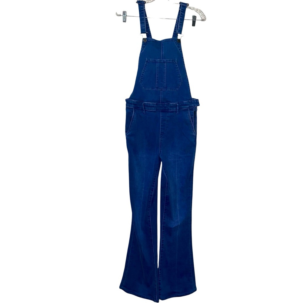 Volcom Brand Denim Banjo Overalls - Picture 2 of 12
